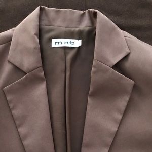 Mint women blazer brown Size L Asia (M USA )